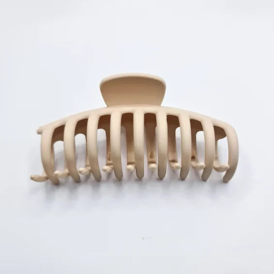 Haarklem klauw beige