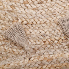 Afbeelding in Gallery-weergave laden, Jute vloerkleed met kwastjes

