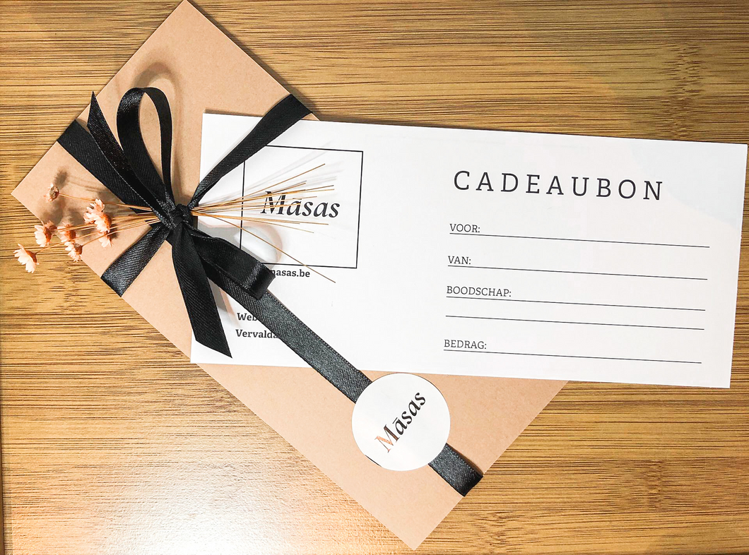 Cadeaubon Māsas €10