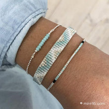Afbeelding in Gallery-weergave laden, ARMBAND Little Sparkles - Soft Aqua Blue
