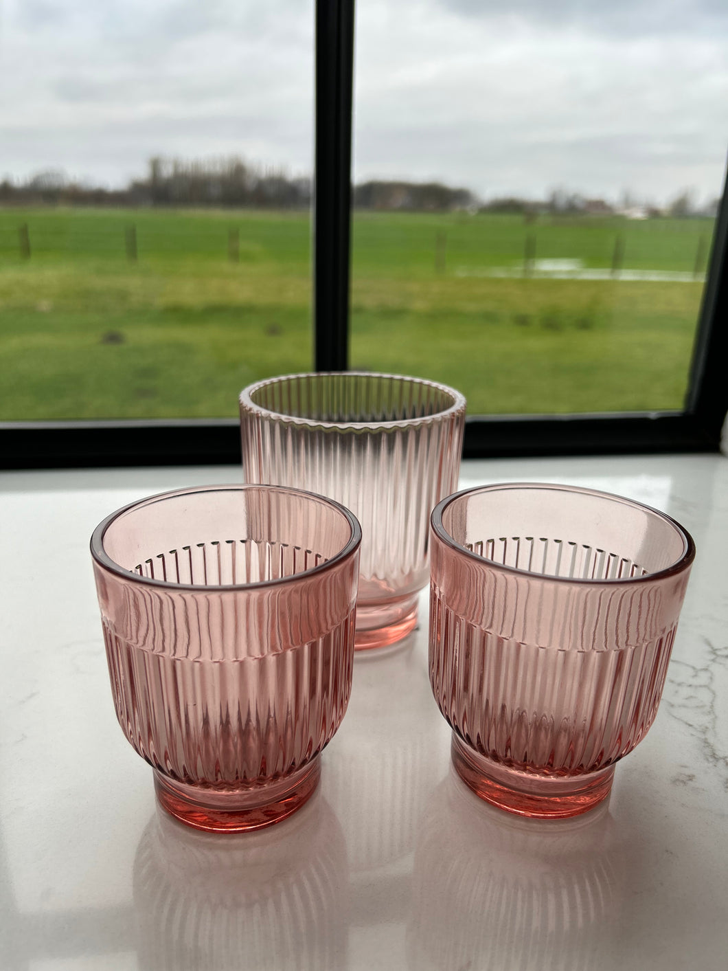 Theelichthouder rose S