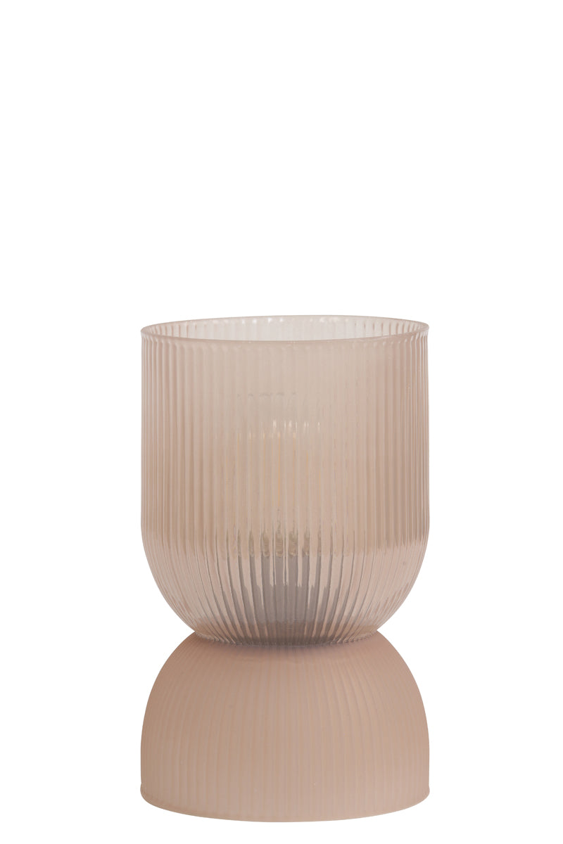Tafellamp LED oud roze